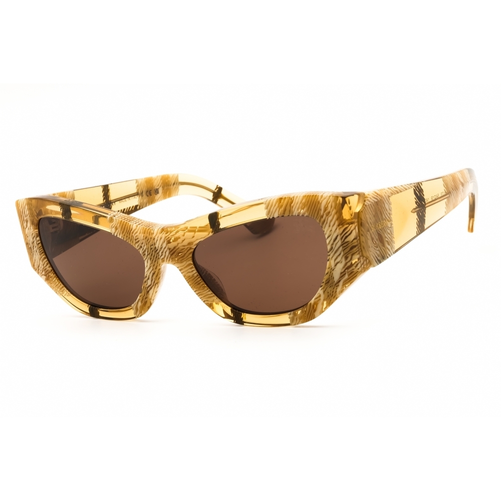 NWT Burberry 0BE4450U-415773 Check Beige Cat Eye 54mm Sunglasses - Picture 2 of 5